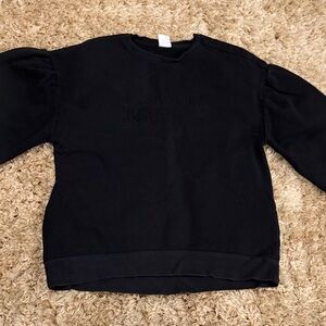 Zara Black Sweatshirt